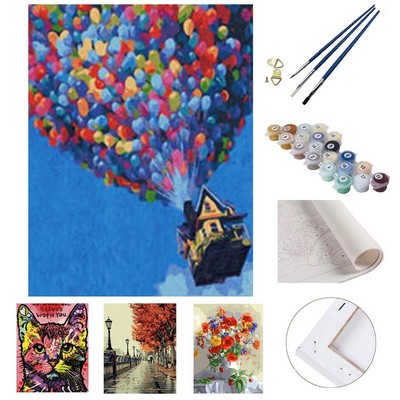 DIY Oil Painting By Numbers Kit