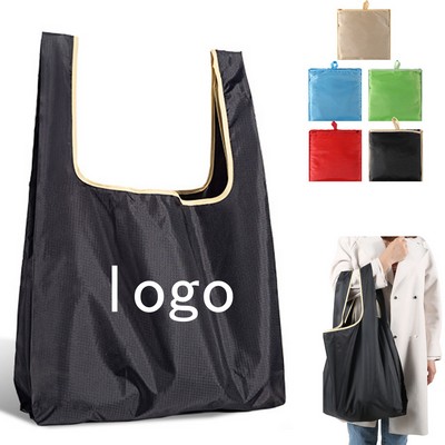 Polyester Foldable Shopping Tote Bag