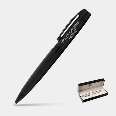 SHEAFFER® 300 Matte Black with Polished Black Trim Executive Ballpoint Pen w/ Gift Box