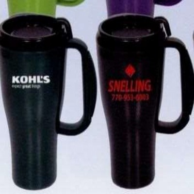 16 Oz. Double Wall Insulated Mug w/ Slider Lid