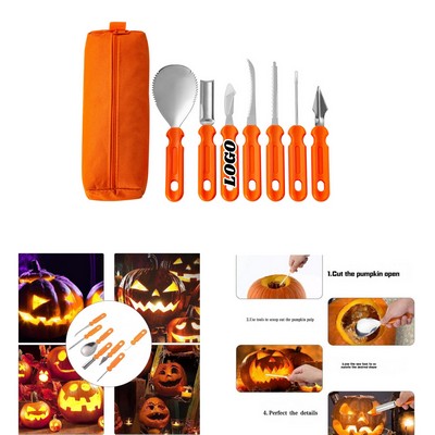 Halloween Pumpkin - Carving Tool Set