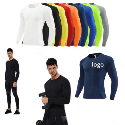 Tight Long-Sleeved Quick-Dry Fitness Sportswear