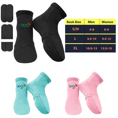 Relief Genius Cold Therapy Socks with Reusable Gel Ice Packs Achieve Relief