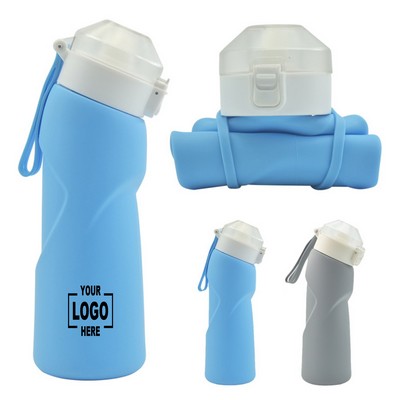 Collapsible Silicone Travel Water Bottle