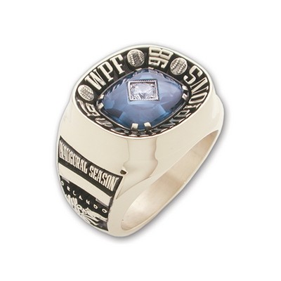 Championship Series Men's Collegiate Ring (Inverted Bezel)