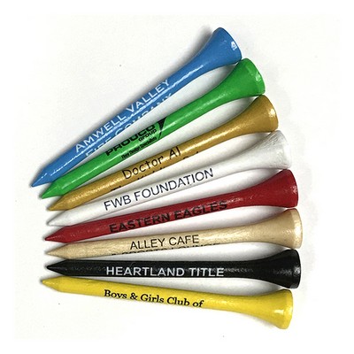 Golf Tees w/1 Color Imprint (2 3/4")