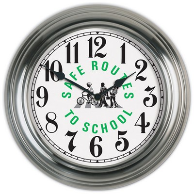 Metal Wall Clock (13 3/8")