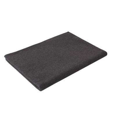 Gray 70% Virgin Wool Blanket