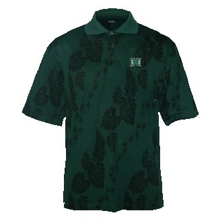 Men's CoolTech Polo Shirt w/Floral Pattern