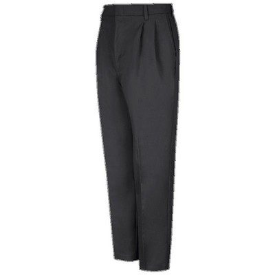 Red Kap™ Men's Touchtex™ Pleated Twill Slack Pants - Black