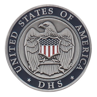 1 3/4" Custom Challenge Coin Double Sided Cast Zinc Alloy