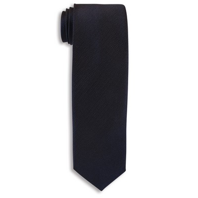 City Collection Navy Blue Narrow Tie