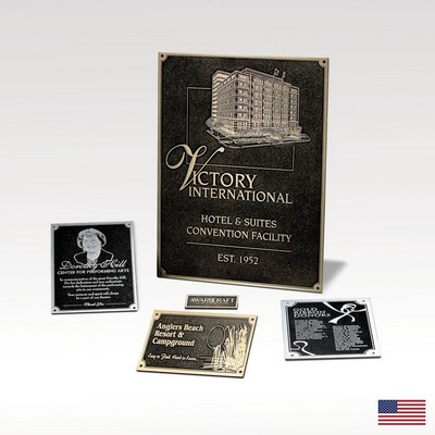 Durable Zinc Plaque - ARCHT