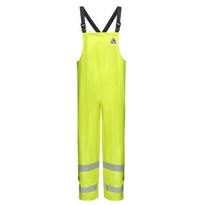 Bulwark® Men's FR Hi-Visibility Waterproof Bib Overalls