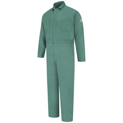 Bulwark Men's 9 Oz. Flame Resistant Classic Coveralls w/ Concealed Gripper Closure