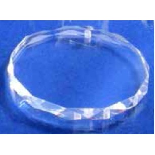 Optical Crystal Oval Ornament