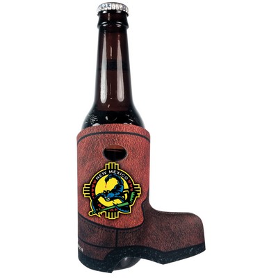 Full Color Boot Slide-On Scuba Sleeve for Bottles