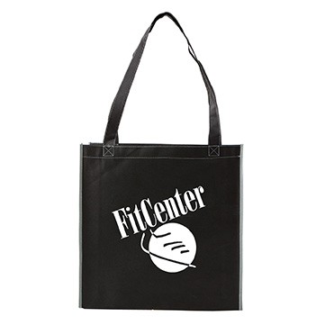 Two-Tone Non-Woven Convention Tote Bag