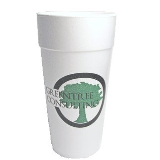 24 Oz. Styrofoam Hot/Cold Cup