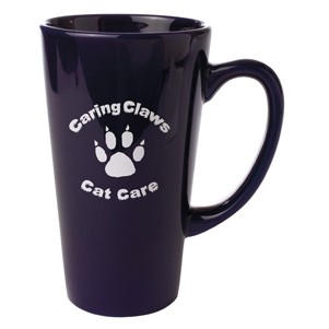 16 Oz. Large Cafe' Mug (Cobalt Blue)