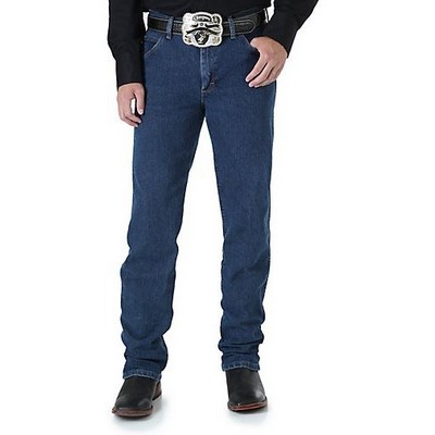 Wrangler® Cowboy Cut® Men's Mid Stone Blue Advanced Comfort Regular Fit Jeans