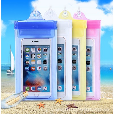 6" Waterproof Phone Bag w/Drawstring