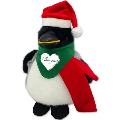 Christmas 8" Plush Sea Life Penguin Stuffed Animal