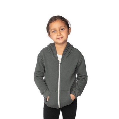 Toddler Fashion Fleece Zip Hoody (Size Small-Large)