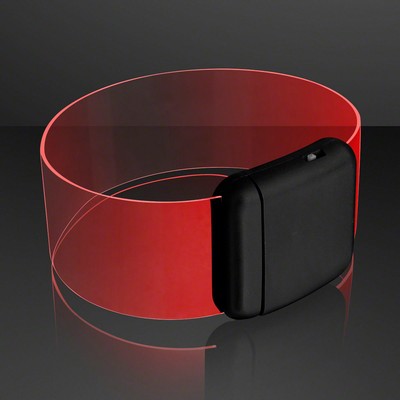 Cosmic Red LED Neon Bracelets - BLANK