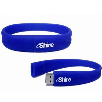 Silicone Bracelet USB Flash Drive (16GB)