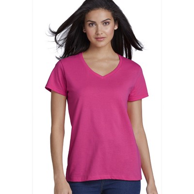 Gildan® Heavy Cotton™ Ladies' V-Neck T-Shirt