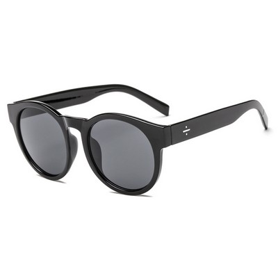 Round Frame Women Sunglasses