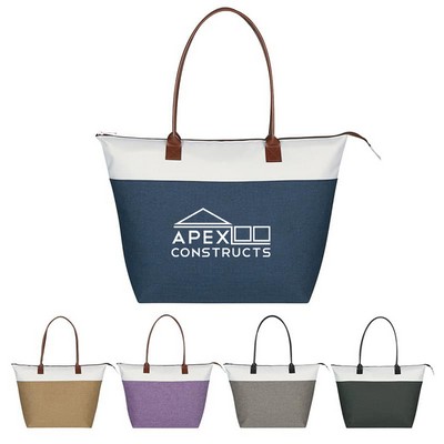 Deluxe Tote Leatherette Tote Bag