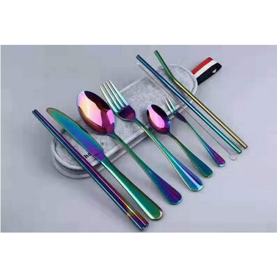 9 in 1 Stainless Steel Cutlery Set