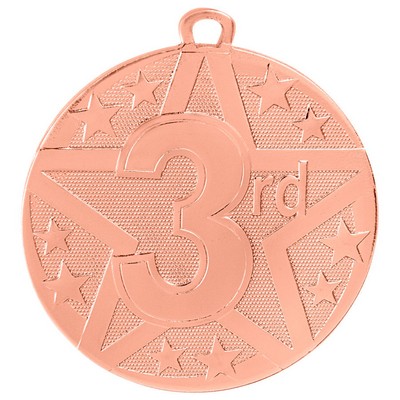 2" Bronze Superstar 3rd Place Medal