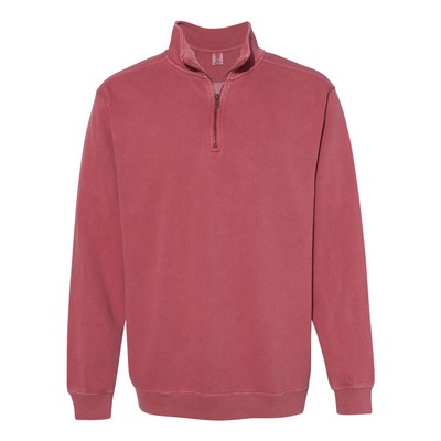 Comfort Colors Garment-Dyed Quarter Zip Sweatshirt