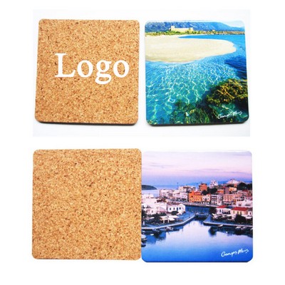 Square Cork Coaster