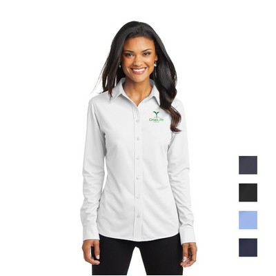 Port Authority® Ladies Dimension Knit Dress Shirt