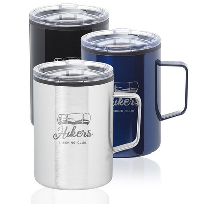 13.5 oz. Wells Stainless Steel Camper Mugs