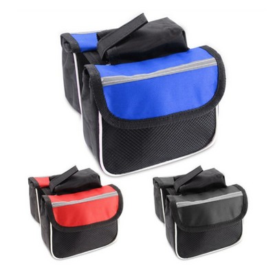 Bicycle Front Frame Pannier Saddle Bag