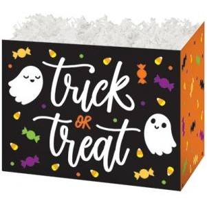 Small Trick Or Treat Theme Gift Basket Box