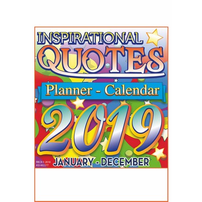 Inspirational Quotes Calendar Imprintable Coloring and Activity Book