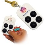 Quad Fidget Popper Keychain