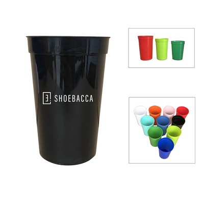 16 Oz Reusable Plastic Stadium Cup