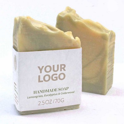 Lemongrass, Eucalyptus & Cedarwood Soap (Full Size)