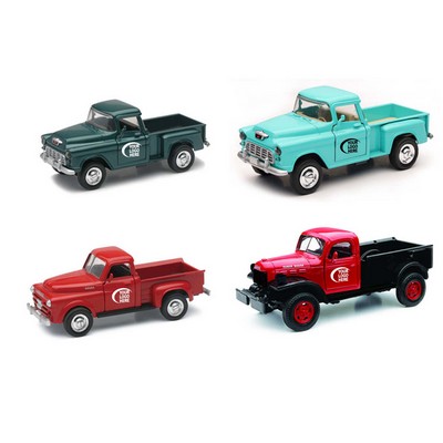 1:32 Scale Die Cast Classic Pick Up Truck Assortment