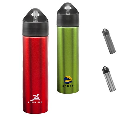 25 oz. Matte Finish Stainless Steel Sports Bottles