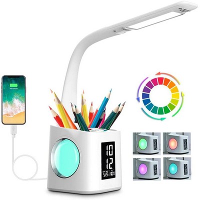 LED Desk Lamp with USB Charging Port