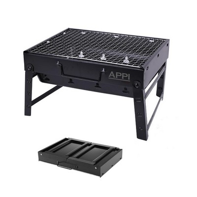 Folding Portable Barbecue Charcoal Grill