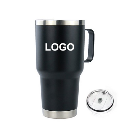 30 oz Travel Tumbler with Handle